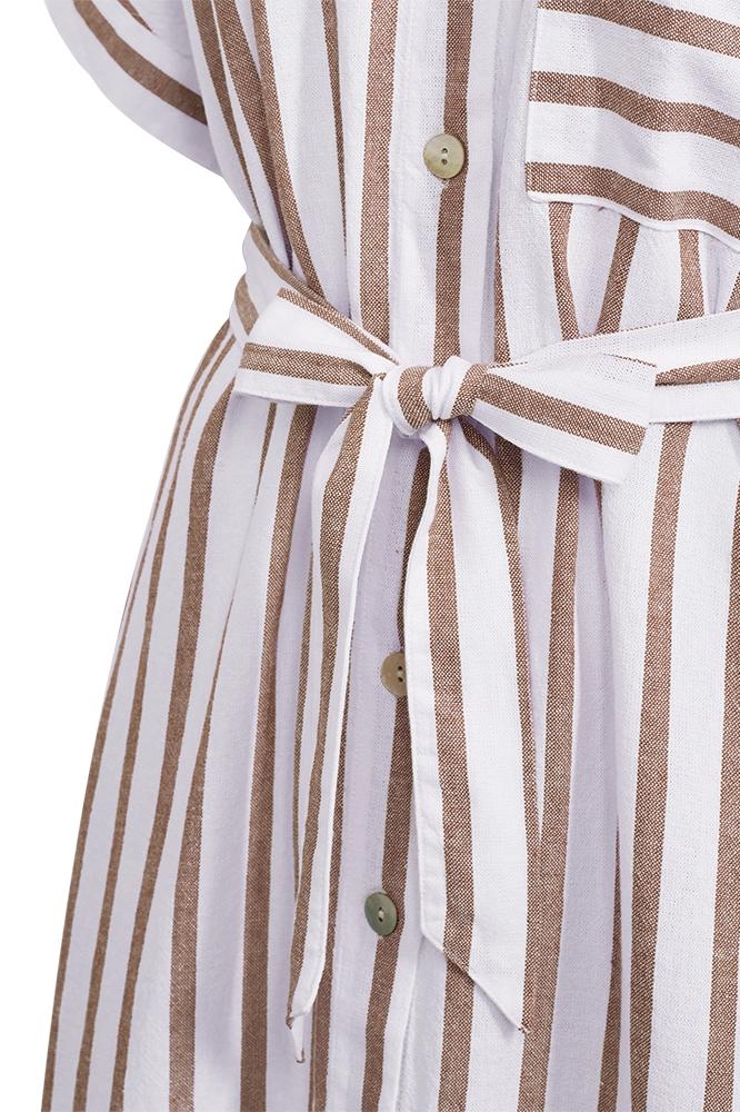 FQLAVISCO SHIRTDRESS 205914 BRILLIANT WHITE W. BURRO